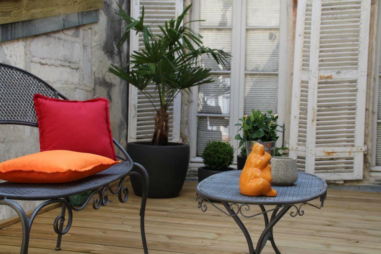Une Chambre en Ville Saintes Extérieur photo